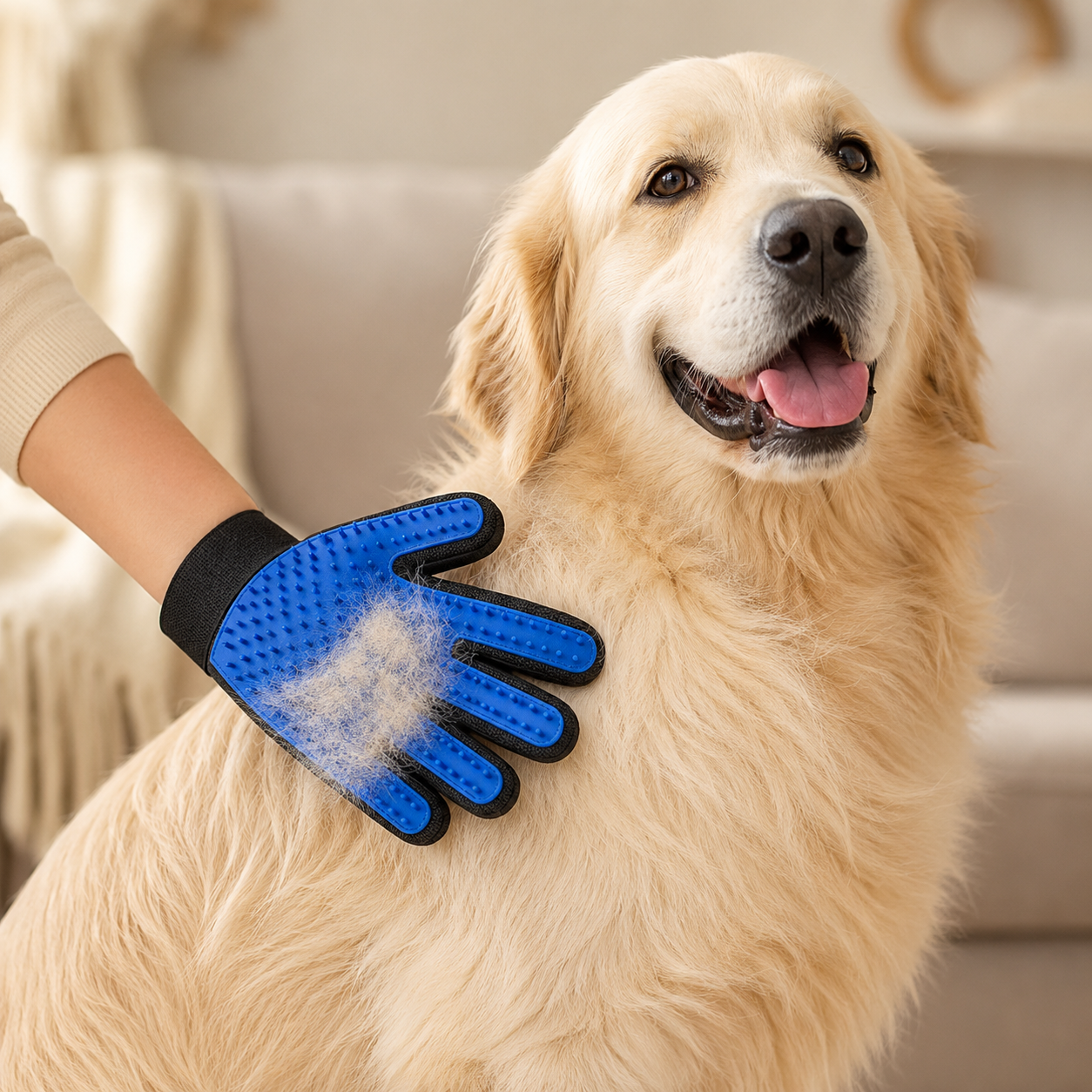 BalmPaw Silicone Grooming Glove
