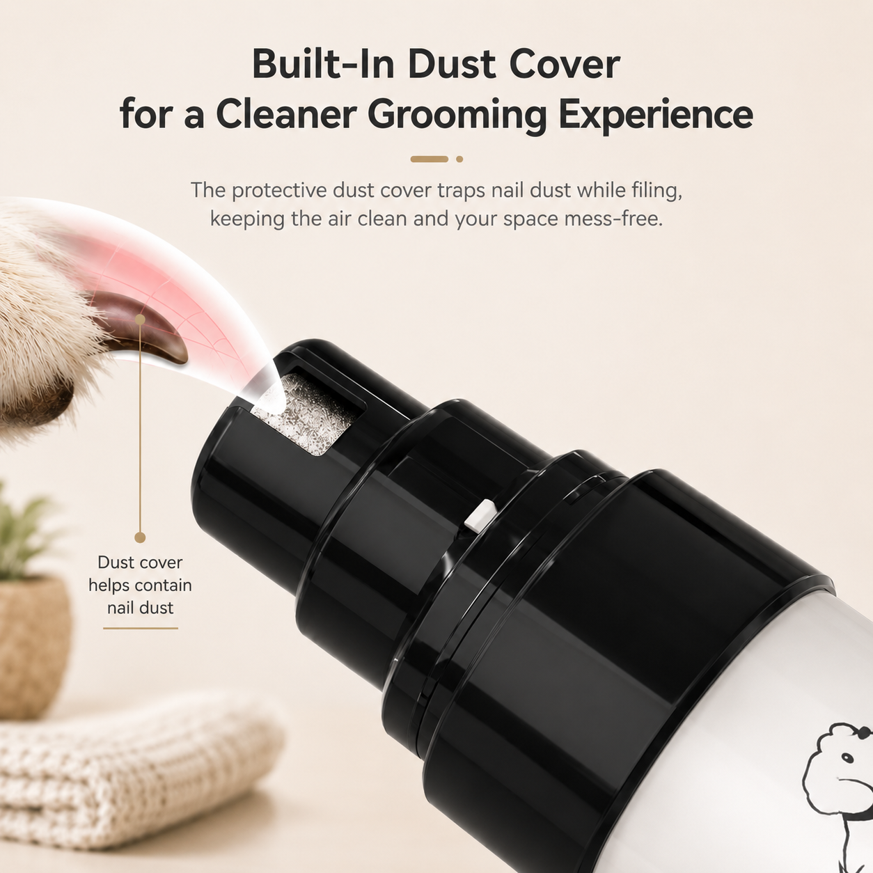 BalmPaw Pet Nail Grinder