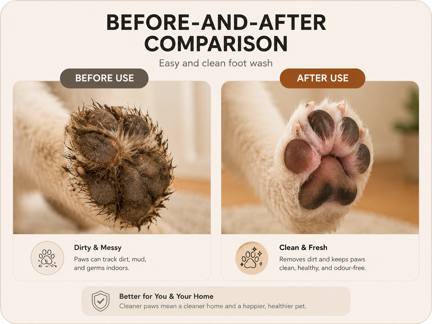 BalmPaw Dog Paw Cleaner Cup