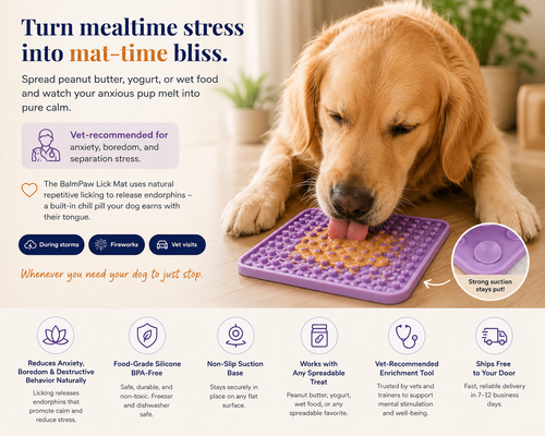 BalmPaw Calming Lick Mat for Dogs